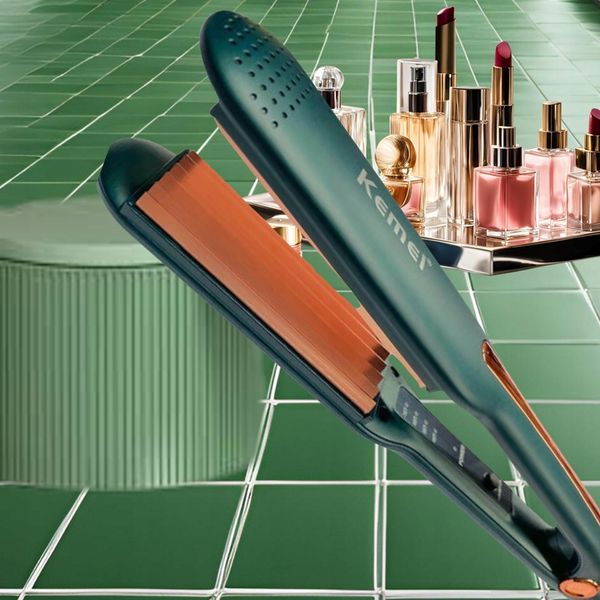 Karbownica ceramiczna PRO fale i objętość regulacja temperat elegancki styl zdjęcie 3