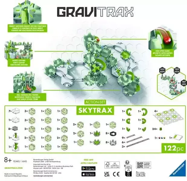 Gravitrax. Zestaw Startowy. Skytrax M zdjęcie 2