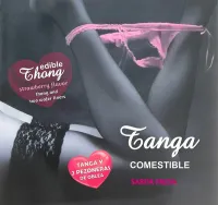 hotflowers zestaw jadalnych stringow i nakładek truskawkowych