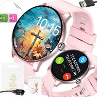 SMARTWATCH ZEGAREK PREZENT NA KOMUNIĘ ŚWIĘTA DLA DZIEWCZYNKI PL ROZMOWY