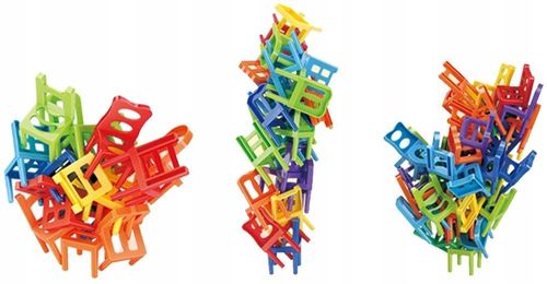 Klocki- Krzesełka konstrukcyjne KRZESŁA ASKATO na Arena.pl