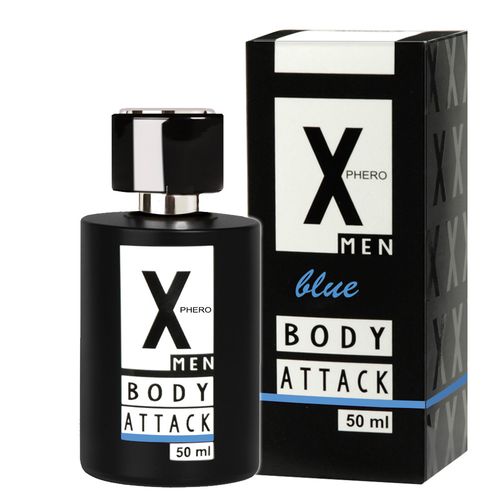 Perfumy X-Phero Body Attack Blue For Men, 50 Ml na Arena.pl