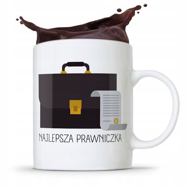 Kubek Prawnika Mecenasa Najlepsza Prawniczka Z Nadrukiem Ze Zdjęciem zdjęcie 1