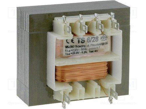TS6/28 25V/0,2A transformator sieciowy na Arena.pl