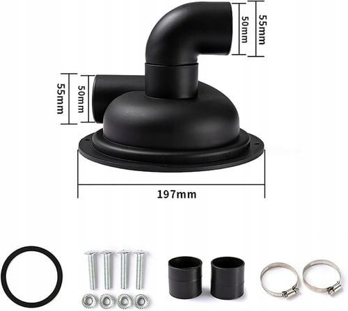 Separator cyklonowy pyłu filtr do odkurzacza przemysłowy odpylacz na Arena.pl