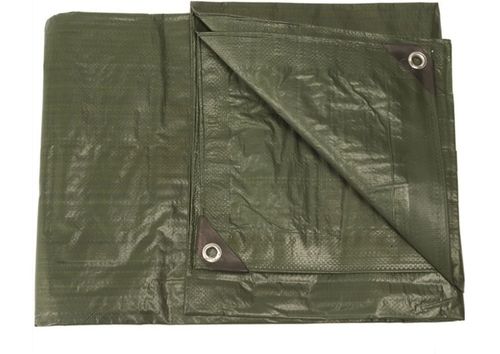 Plandeka - płachta biwakowa zielona 2,85x4 m na Arena.pl