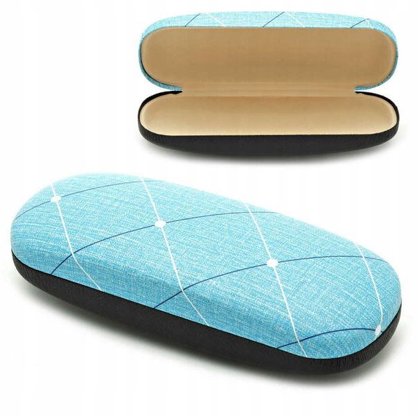 POKROWIEC OKULAROWY ETUI CASE TWARDE BRĄZOWE zdjęcie 7