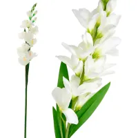Frezja sztuczna pojedyncza do stroików bukiet jak żywa dekoracja kwiat 90cm