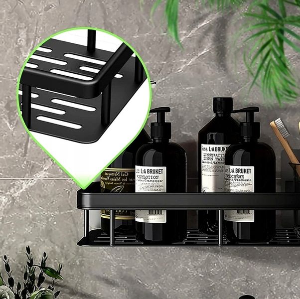 Półka Wisząca Łazienkowa Pod Prysznic 2Szt Loft zdjęcie 7