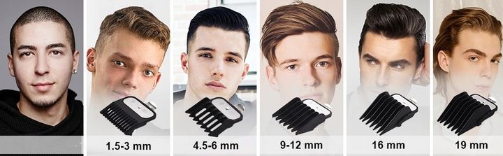 Profesjonalna Maszynka do Strzyzenia Wlosow Zestaw zdjęcie 7