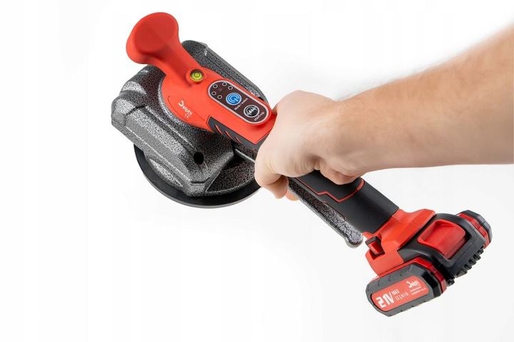 PRZYSSAWKA WIBRUJĄCA DO PŁYTEK WIBRATOR DO POZIOMOWANIA 2xAKU MOCNA 21V PRO zdjęcie 2