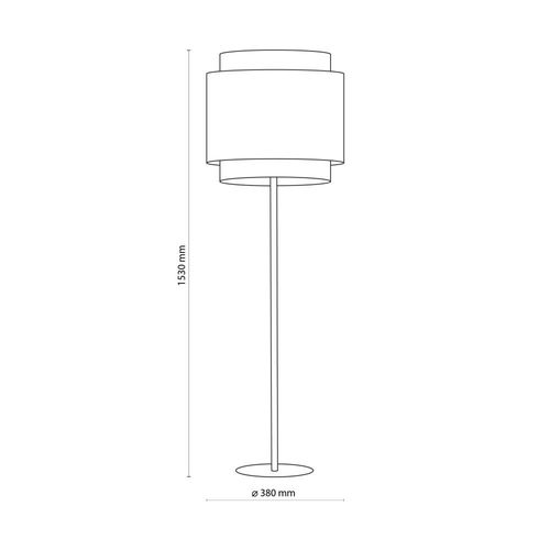 lampa podłogowa boho black 5568 tk lighting na Arena.pl