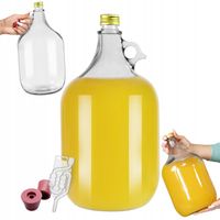 DAMA 5L BALON NA WINO KOREK + RURKA GĄSIOR DO WINA BANIAK NA NALEWKI