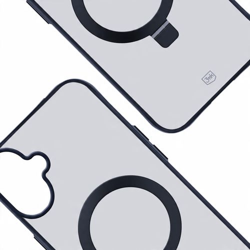 Etui z MagSafe na Apple iPhone 16 - 3mk Smoke Case Mag&Stand na Arena.pl