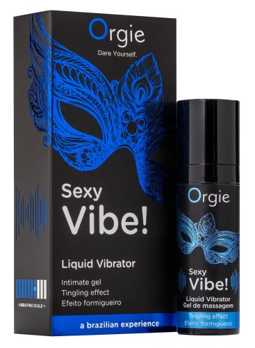 orgie liquid vibrator żel intymny stymulujący 15 ml na Arena.pl