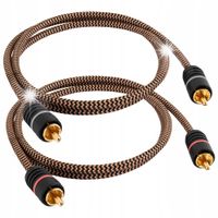 KABEL 2 RCA - 2x RCA INTERKONEKT AUDIO PROSON ARCTIC SERIES RCA CABLE 2m