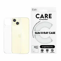 etui care by panzerglass slim x-ray case na iphone 15 plus - przezroczyste