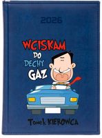 KALENDARZ A6 2026 TYGODNNIOWY PLANER nadruk UV PREZENT DLA KIEROWCY