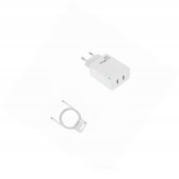 Ładowarka sieciowa GaN 45W dwa USB-C z kabelem do Samsung Galaxy A25 5G