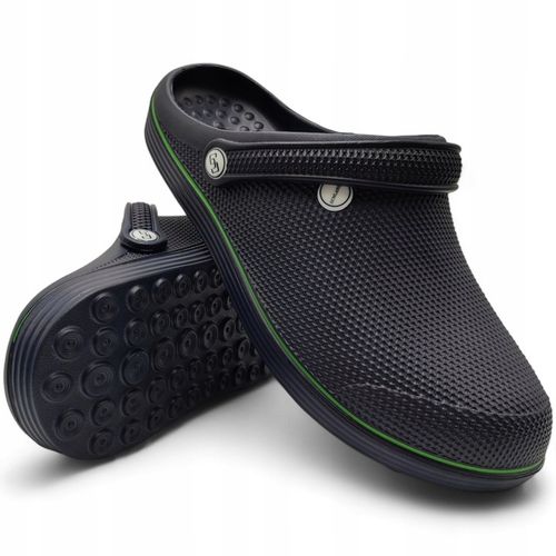KLAPKI Męskie Pianki po domu LEKKIE pełne CHODAKI buty Ogrodowe EVA 44 na Arena.pl