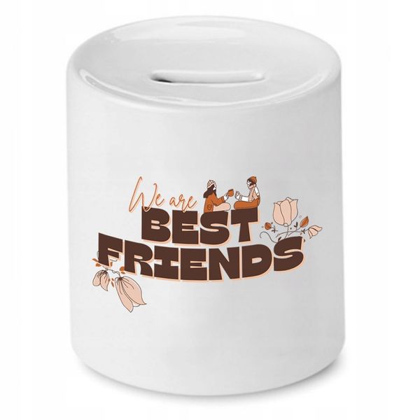 Skarbonka Dla Przyjaciela Best Friends Prezent Z Nadrukiem Ze Zdjęciem zdjęcie 1