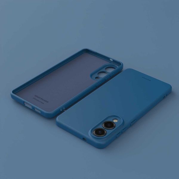 Spacecase Silicone Case 3.0 Galaxy S25 Edge Blue zdjęcie 7
