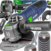 KĄTÓWKA SZLIFIERKA KĄTOWA DIAX 1500W MOCNA + 10 TARCZ 125MM ZESTAW XXL