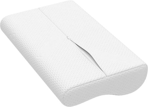 Poduszka Ortopedyczna Profilowana Pianka Memory 50x30 cm do Spania Biała na Arena.pl