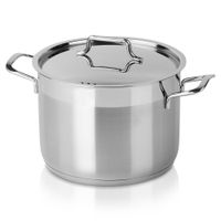 Garnek stalowy z pokrywką ANETT 20 cm, 4,6 l