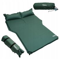 Mata Samopompująca Turystyczna 2-osobowa Campingowa Biwakowa Zielona MERKAN