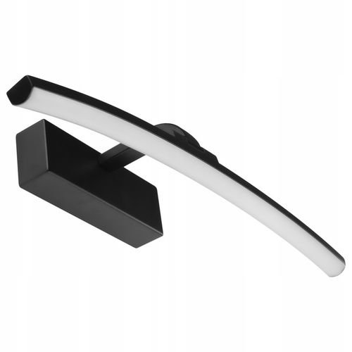 Kinkiet LED łazienkowy nad lustro OKRĄGŁY WYGIĘTY 10W na Arena.pl