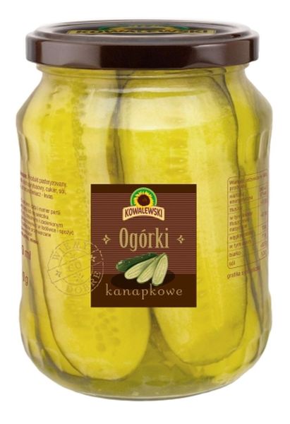 Kowalewski Ogórek kanapkowy 720 g zdjęcie 1