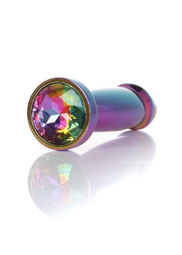 Plug-Jewellery Multicolour Penis PLUG- Clear S na Arena.pl