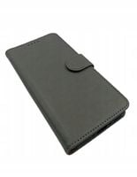 ETUI Z KLAPKĄ NA TELEFON GALAXY A35 5G SZARE CASE COLLECTION SKÓRZANE