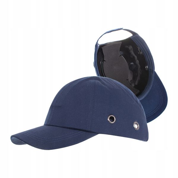 Czapka - kask ochronny BUMPCAP granatowy zdjęcie 1