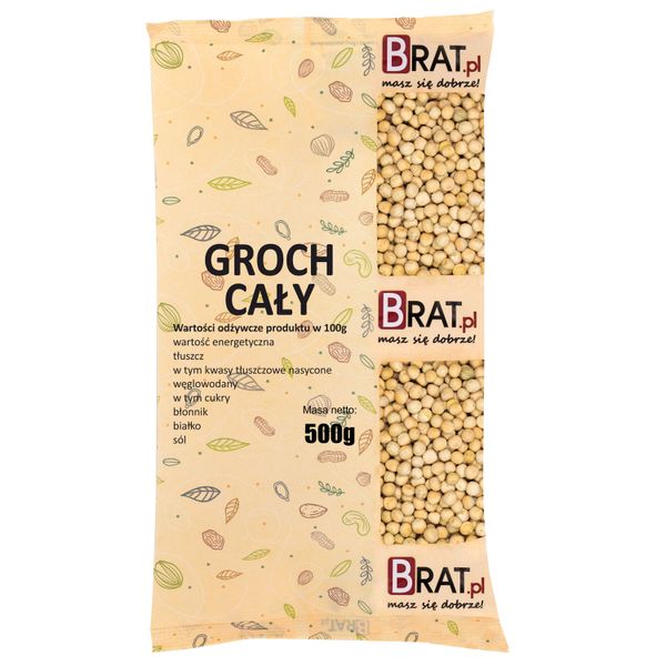Groch cały 500g zdjęcie 1