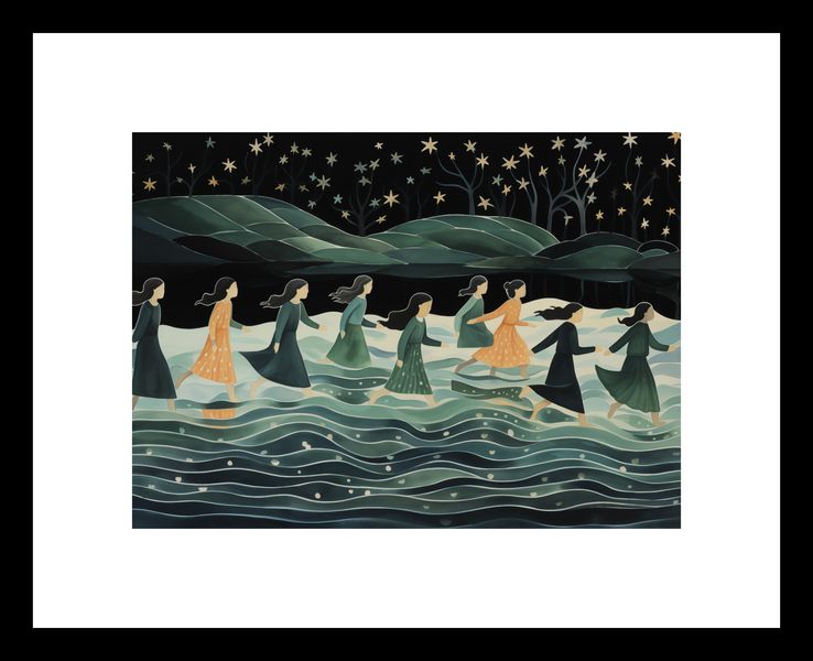 Plakat 18x13cm Nocna Procesja zdjęcie 3