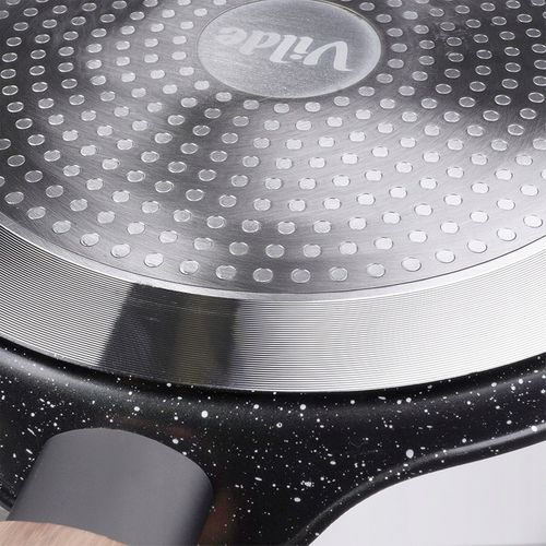 Patelnia GRANITOWA do naleśników placków omletów niska płaska 24 cm VILDE na Arena.pl