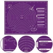 Stolnica silikonowa TSG-205 MATA NA STÓŁ do ciasta podkładka 60 x 45,5 cm