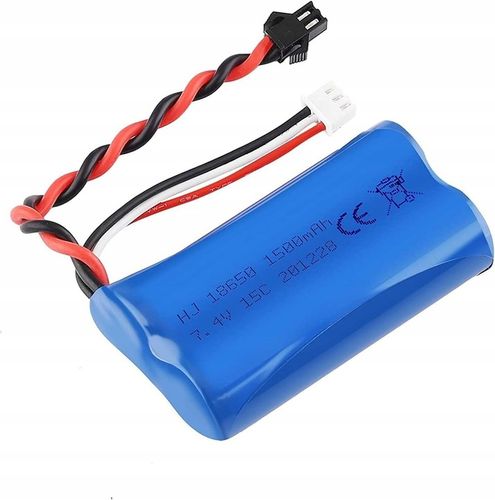 Bateria Lipo 1500mAh 7.4V 2S z ładowarką USB do zabawek Rc U12A S033G Q1 na Arena.pl