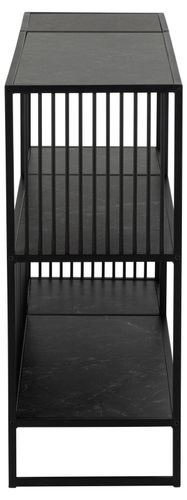 Regał Strington niski czarny na Arena.pl