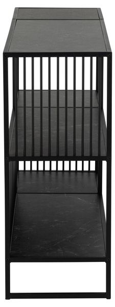 Regał Strington niski czarny zdjęcie 3