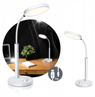Lampka na biurko biurkowa nocna LED 10W regulacja barwy światła 4200K