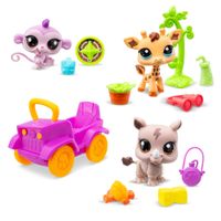 2X Zestaw figurek Hasbro Littlest Pet Shop Safari