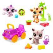 2X Zestaw figurek Hasbro Littlest Pet Shop Safari