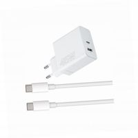 Szybka ładowarka 45W z długim kablem 2m 2 wejścia do Samsung Galaxy S20