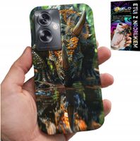ETUI DO OPPO A79 5G - DINO DINOZAUR TRICERATOPSEM FUTERAŁ