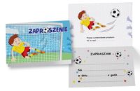 Zaproszenie Piłkarz bramka