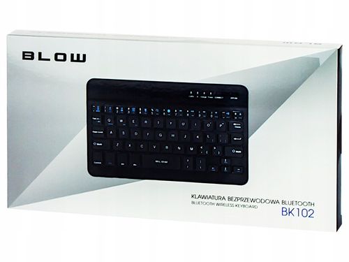 KLAWIATURA BEZPREZEWODOWA BLUETOOTH5.0 SMART iOS ANDROID TABLET LAPTOP na Arena.pl