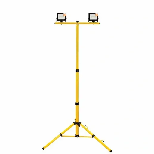 Naświetlacz LED 40W Halogen Statyw Stojak Budowlany Reflektor Lampa PREMIUM zdjęcie 9